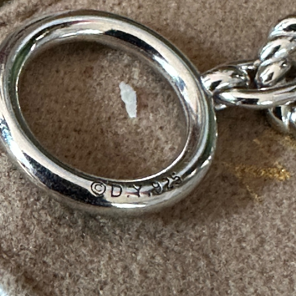 David Yurman Silver Chain Link Bracelet NWTB - Picture 6 of 16